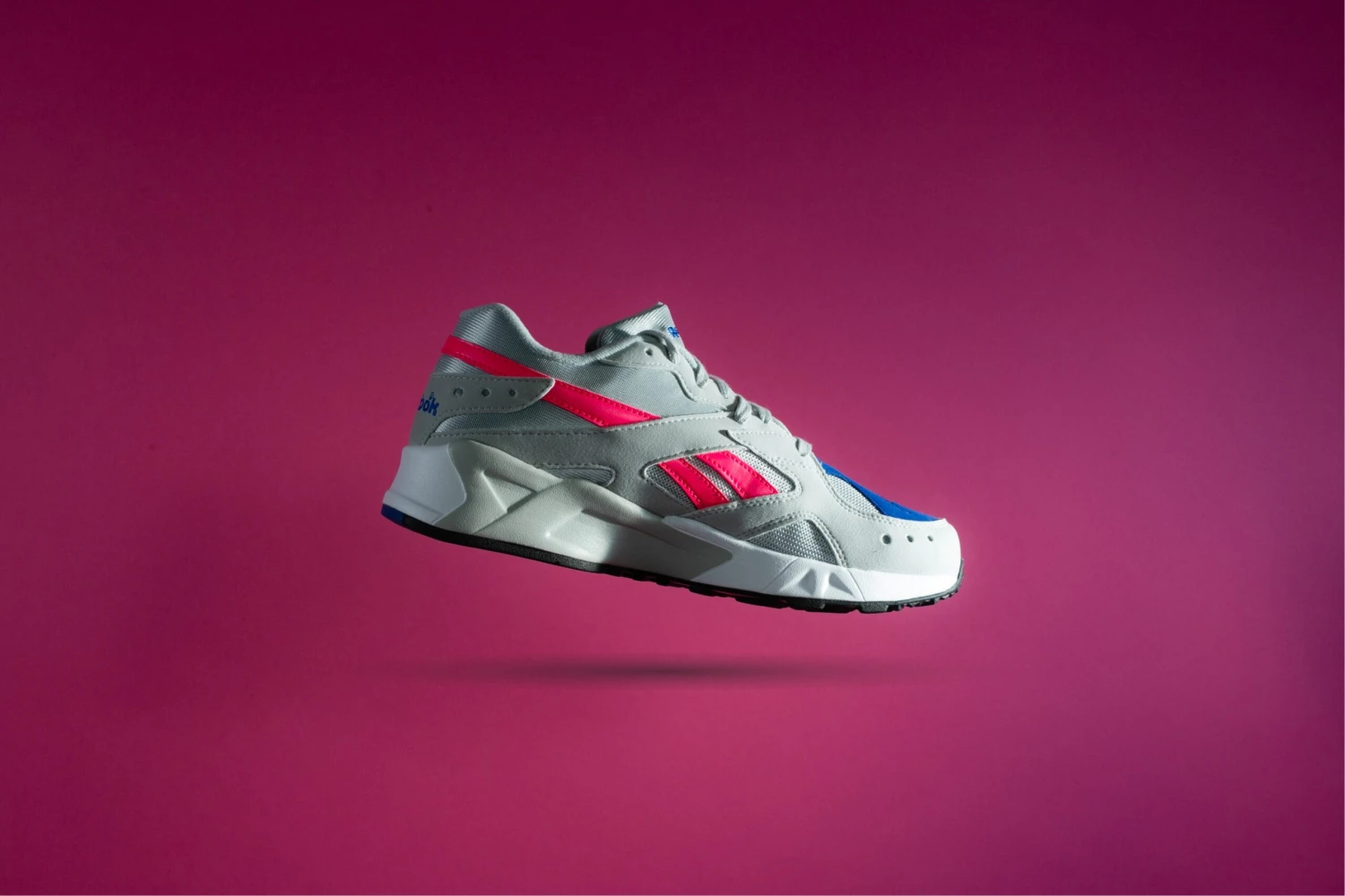 Reebok AZTREK (Grey/Acid Pink/Royalty/White) 6 Reebok AZTREK (Grey/Acid Pink/Royalty/White) - Image 4