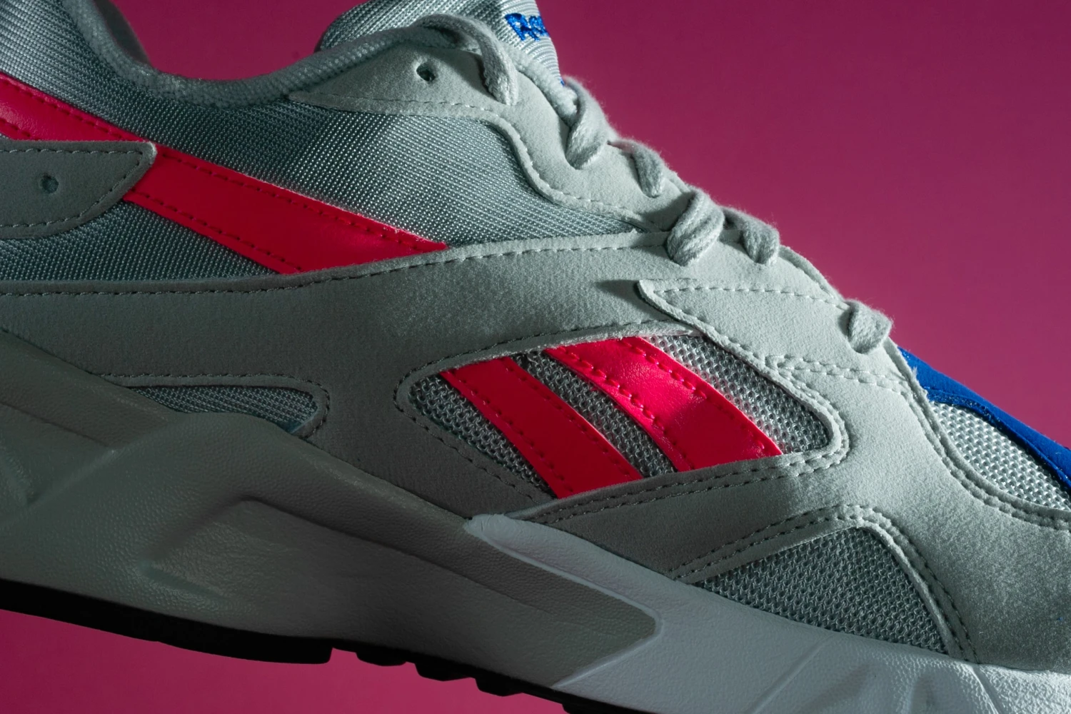 Reebok AZTREK (Grey/Acid Pink/Royalty/White) 12 Reebok AZTREK (Grey/Acid Pink/Royalty/White) - Image 10