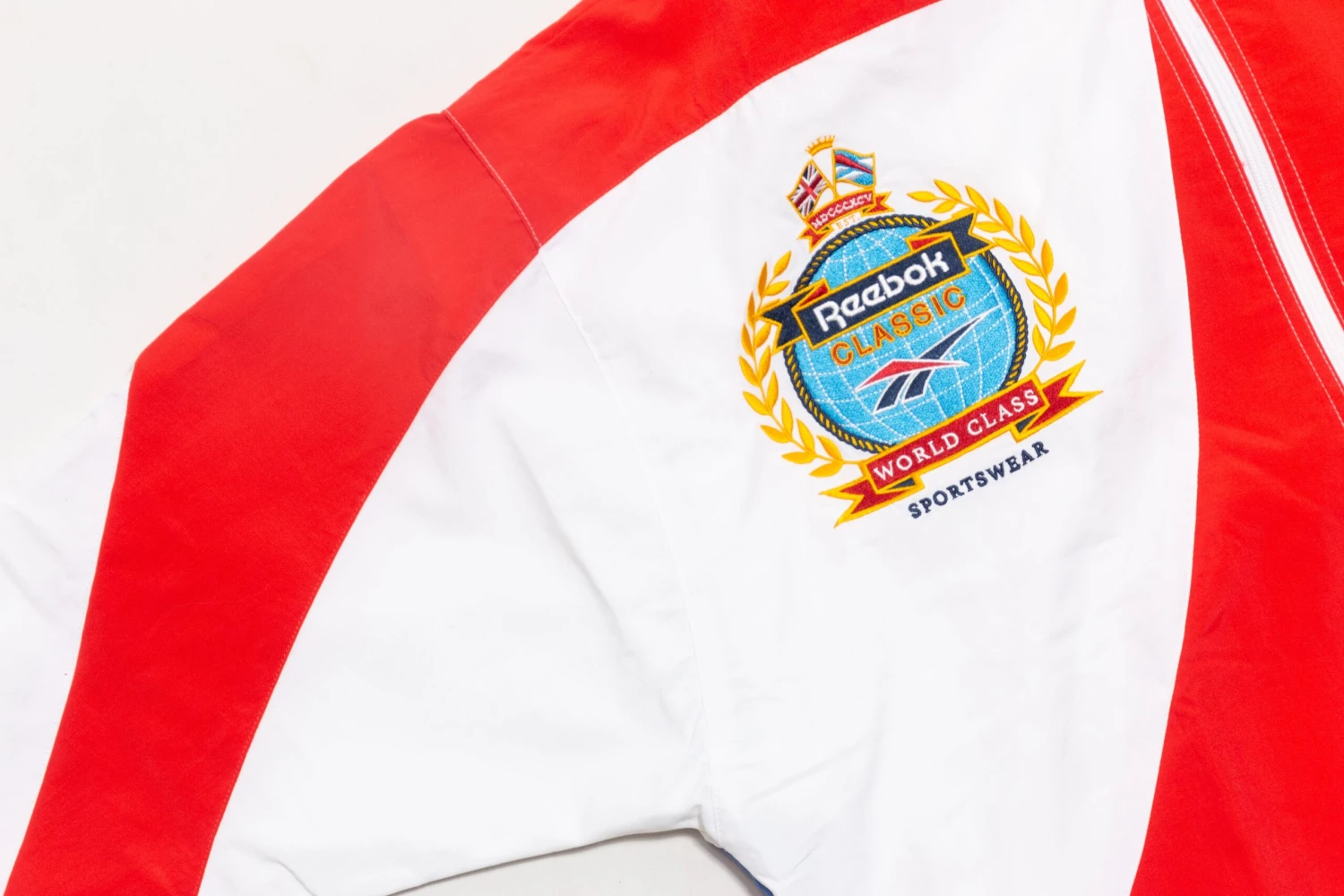 Reebok USA Track Top (White/Blue/Red) 7 Reebok USA Track Top (White/Blue/Red) - Image 5