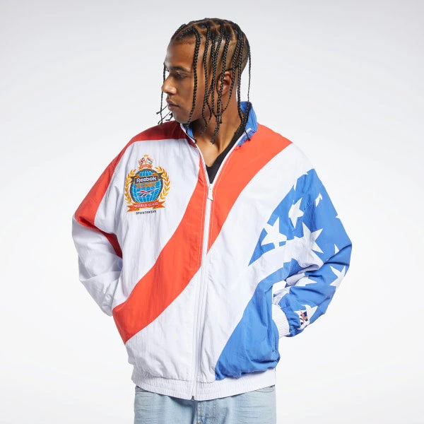Reebok USA Track Top (White/Blue/Red) 4 Reebok USA Track Top (White/Blue/Red) - Image 2