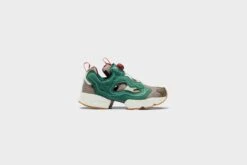 Reebok X Adidas Instapump Fury Boost (Green/Stone Grey/Burgundy) -Sportswear Discounts ReebokxAdidasInstapumpFuryBoost GreenStoneGreyBurgundy 2