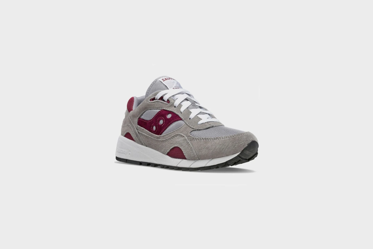 Saucony Shadow 6000 (Grey/Red) 4 Saucony Shadow 6000 (Grey/Red) - Image 2