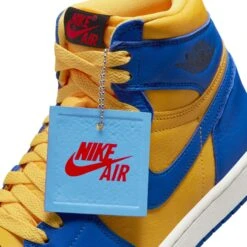 WMNS Air Jordan 1 Retro Hi OG (Varsity Maize/Game Royal-Sail) 23 WMNS Air Jordan 1 Retro Hi OG (Varsity Maize/Game Royal-Sail) -Sportswear Discounts WMNSAirJordan1RetroHiOG VarsityMaize GameRoyal Sail FD2596 70010