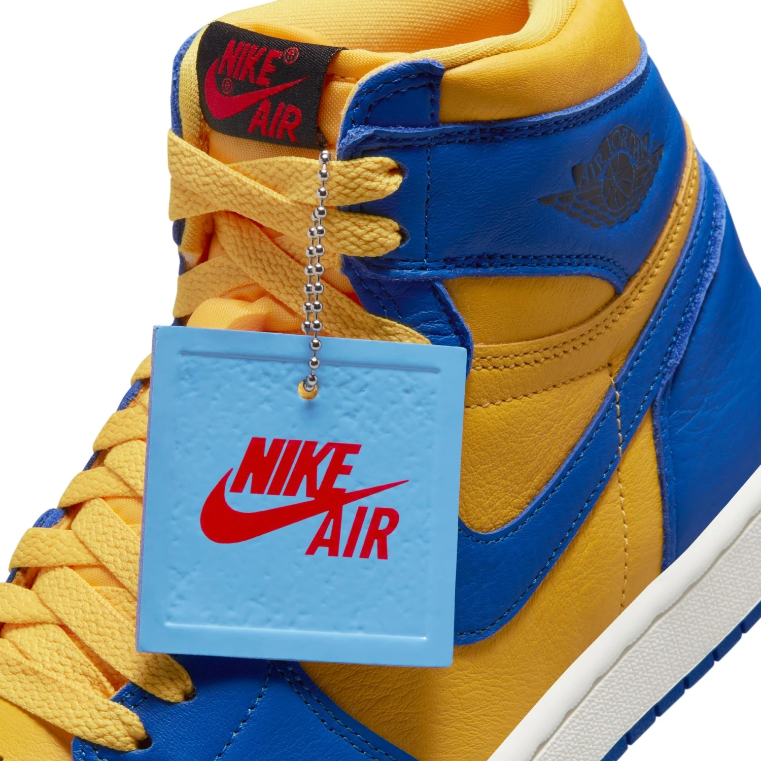 WMNS Air Jordan 1 Retro Hi OG (Varsity Maize/Game Royal-Sail) 12 WMNS Air Jordan 1 Retro Hi OG (Varsity Maize/Game Royal-Sail) - Image 10