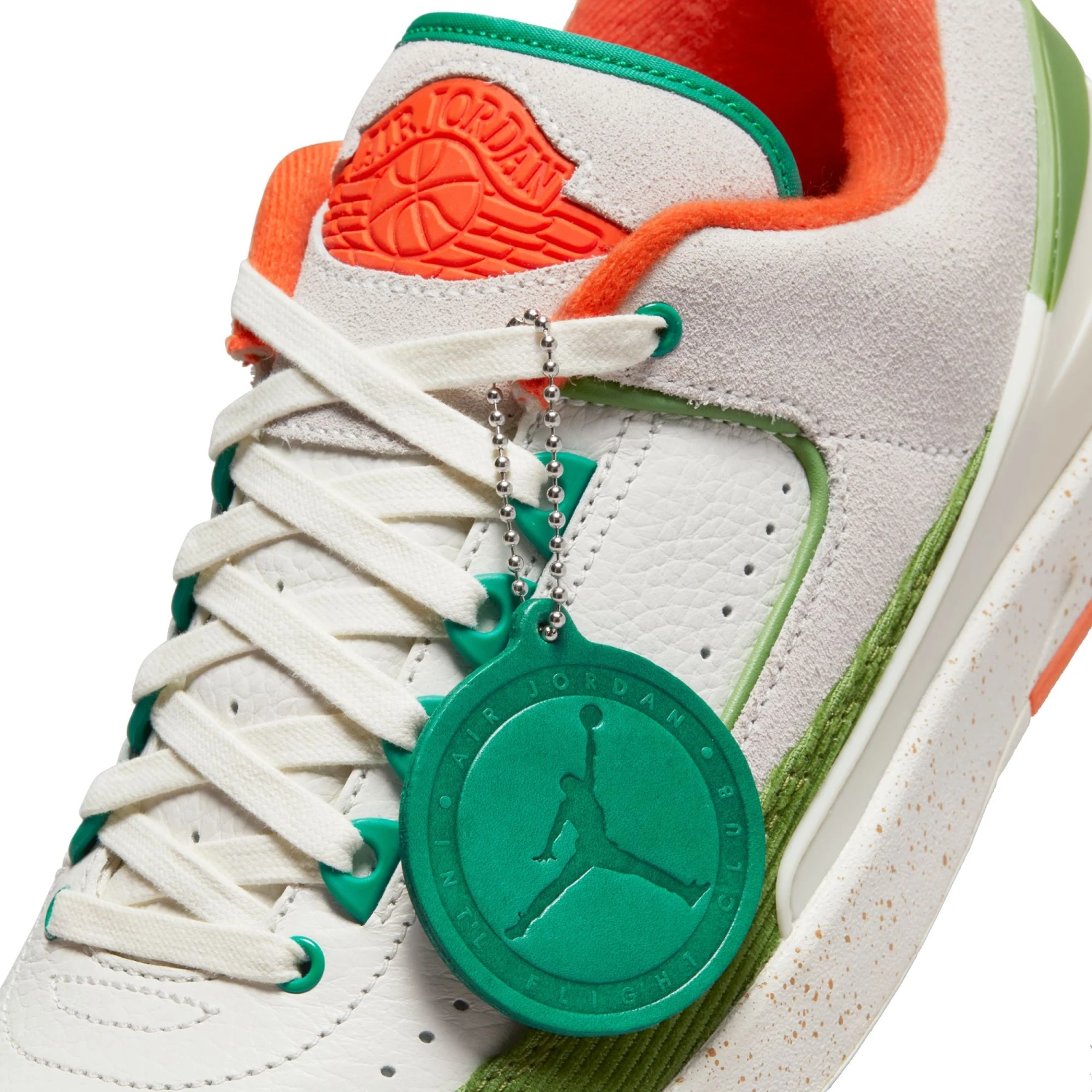 WMNS Air Jordan 2 Retro Low SP (Sail/Safety Orange-Chlorophyll) 15 WMNS Air Jordan 2 Retro Low SP (Sail/Safety Orange-Chlorophyll) - Image 13