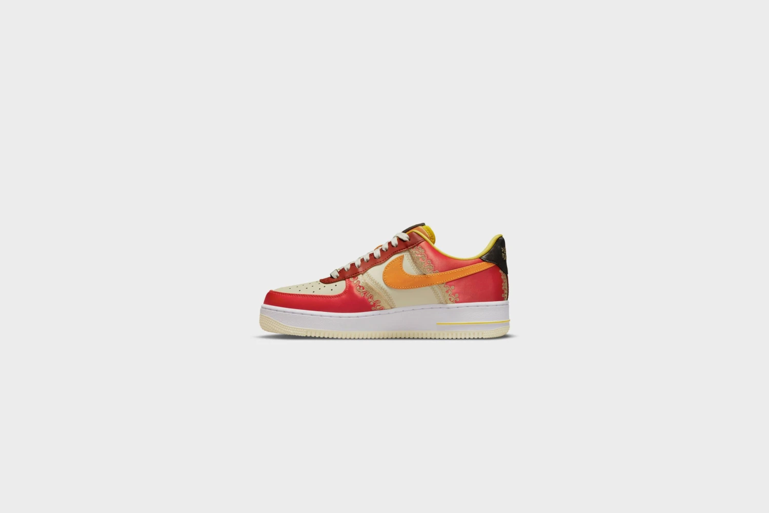 WMNS Nike Air Force 1 ‘07 PRM (Habanero Red/Light Curry) 7 WMNS Nike Air Force 1 ‘07 PRM (Habanero Red/Light Curry) - Image 5